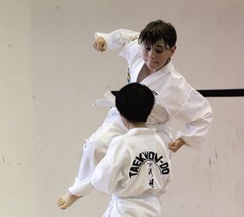 Taekwondo sparring ©Liverpool ITF 2017
